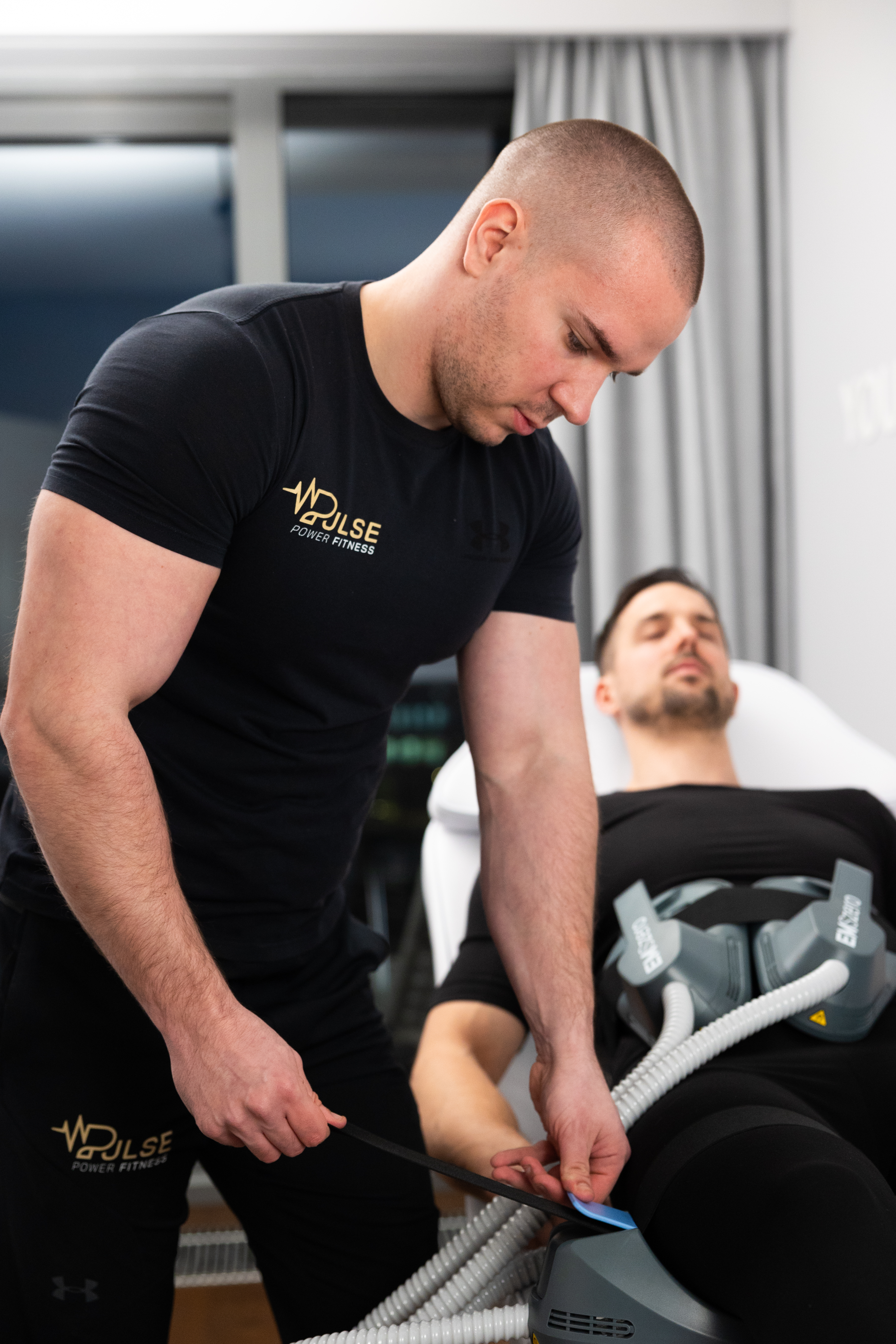 Positioning Tesla Body Sculpt pads