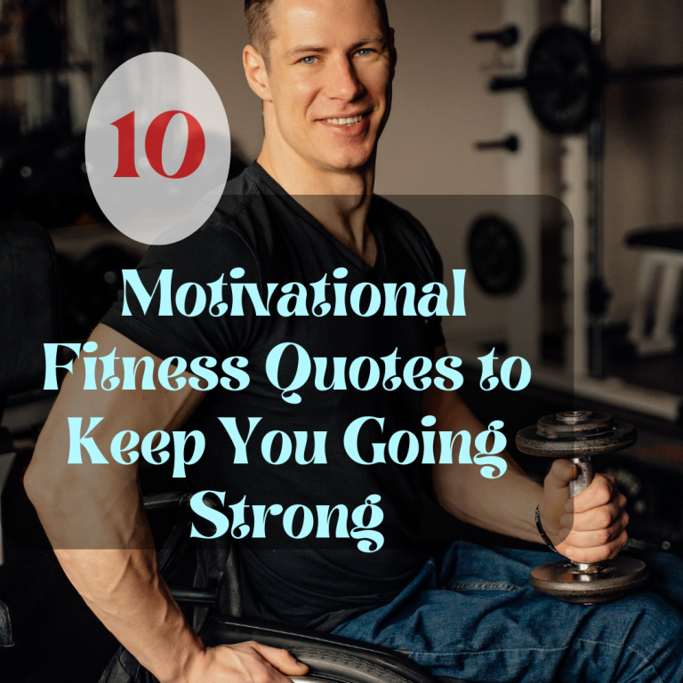 Image depicting a person exercising with determination and motivation. Fitness Quotes