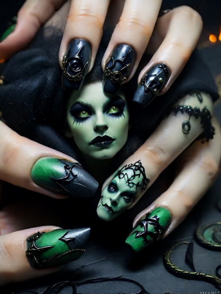 Wicked Witchcraft
Halloween Nails