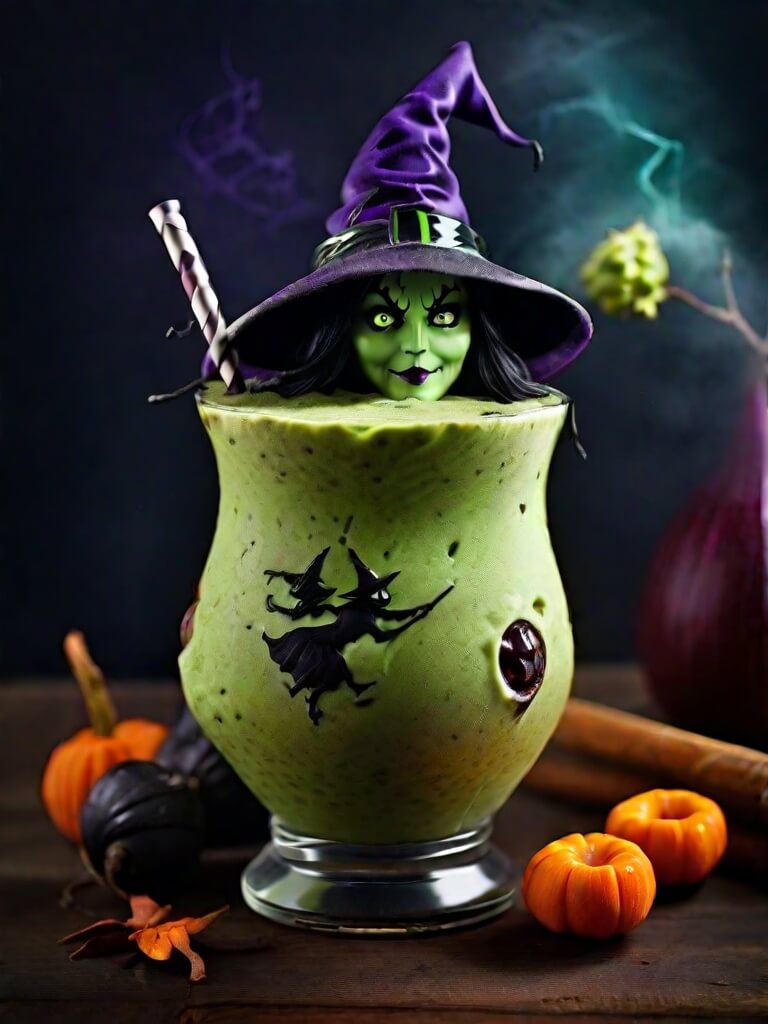 Witch's Brew Smoothie  Halloween and Healthy 